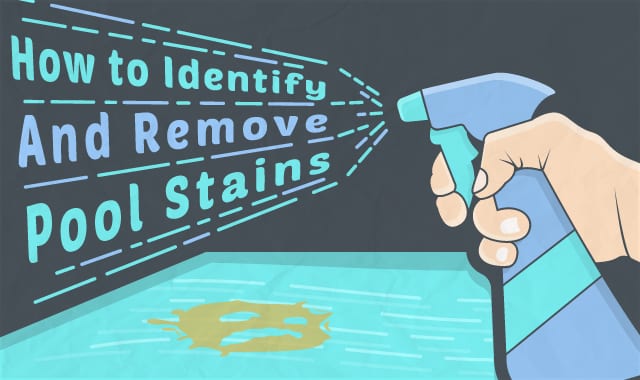 pool stains remove identify diy stain liner swimming chlorine swimuniversity