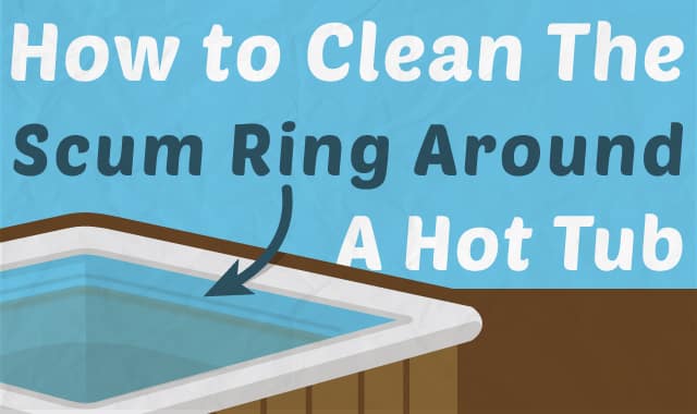 black ring around pool