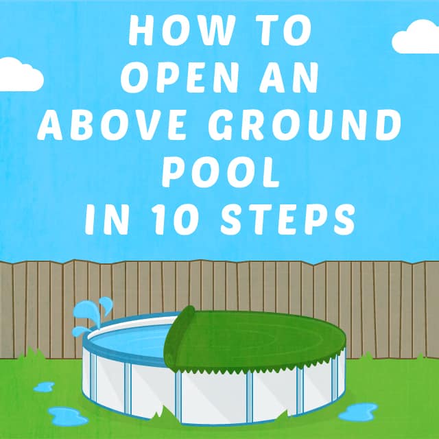 Minimalist How To Open An Above Ground Swimming Pool for Large Space