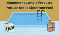 5 productos comunes para el hogar que puedes usar para limpiar tu piscina