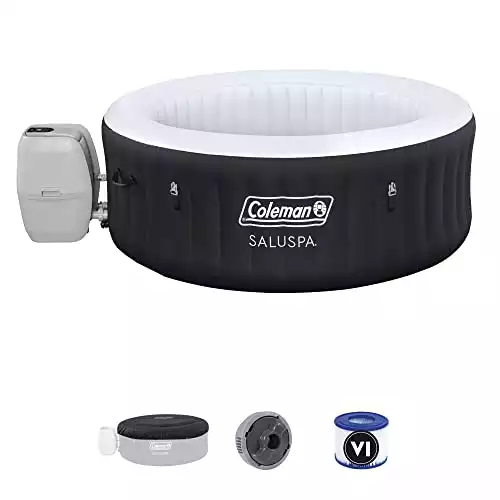 Coleman SaluSpa 4-Person Inflatable Hot Tub with 60 Jets