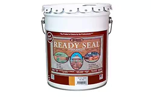 Ready Seal 512 Exterior Wood Stain and Sealer - 5 gal. - Natural Cedar