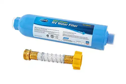 Hose Filter with Flexible Hose Protector