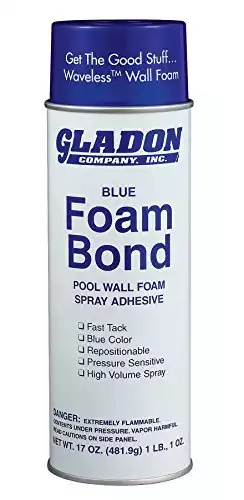 Gladon Pool Wall Foam Spray Adhesive - 17 oz.