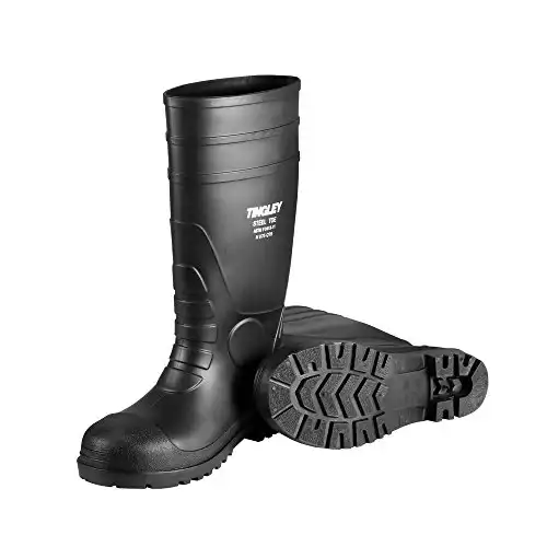 Tingley 31251.09 Pilot Steel Toe Acid-Resistant Boots - 15 in.