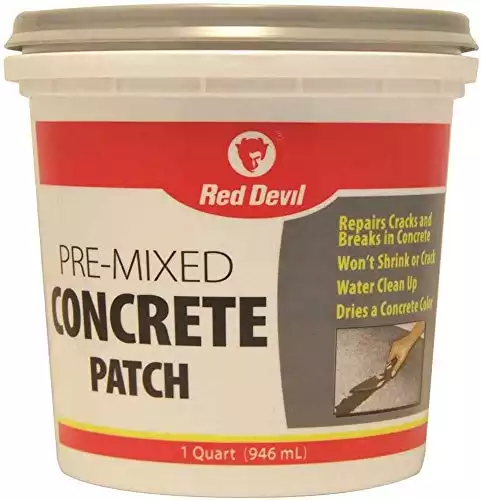 Red Devil 0644 Concrete Patch - 1 qt. - Gray