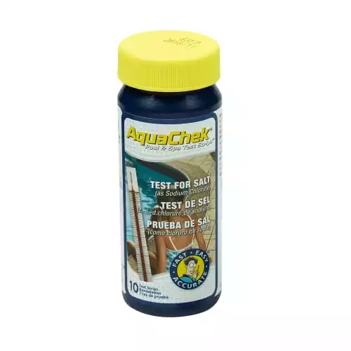 Salt Water Test Strips for Pools and Hot Tubs