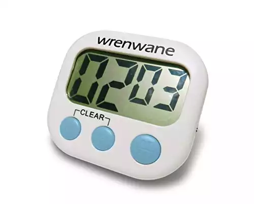 Wrenwane Digital Kitchen Timer