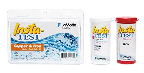 Metals Test Strips for Pools & Hot Tubs