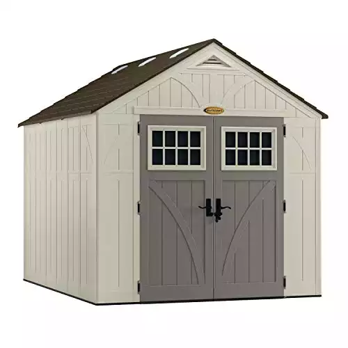 Suncast BMS8100 Tremont Storage Shed - 8 ft. x 10 ft.