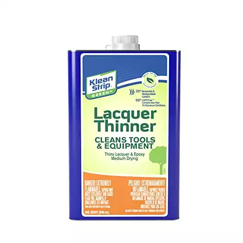 Klean-Strip Green Lacquer Thinner - 1 qt.