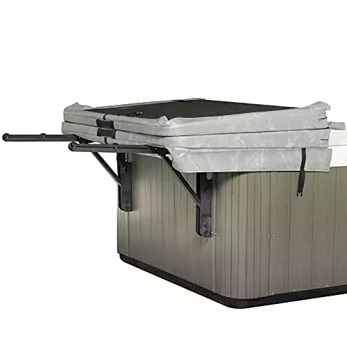 The Slider Spa Cover Roller with Retractable Arms