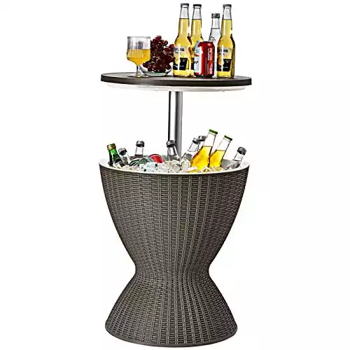 Outdoor Cooler Table