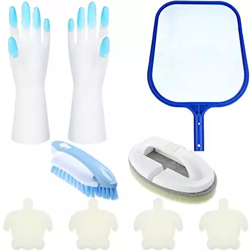 Hot Tub Cleaning Gear