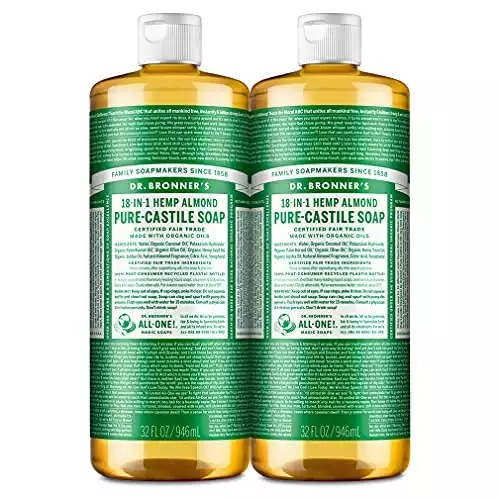 Castile Liquid Soap - 32 oz. - 2 Pack