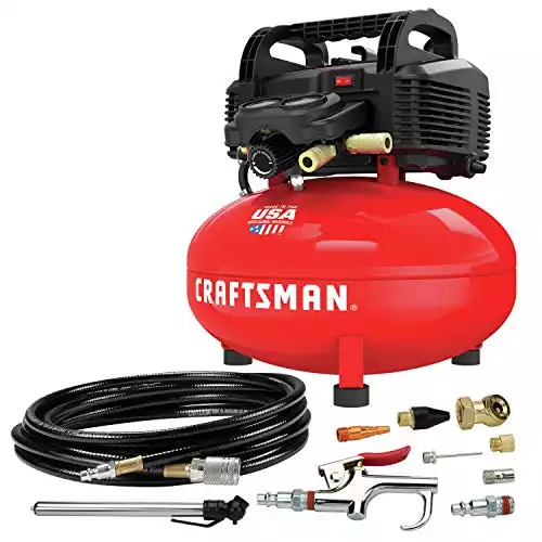 Air Compressor Kit with Hose and Fittings