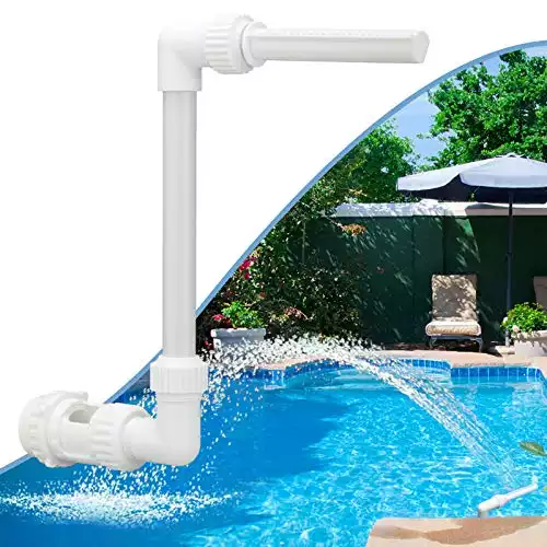 Pool Aerator and Attachable Waterfall Fountain