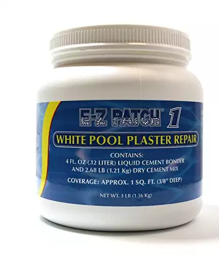 E-Z Patch 1 White Pool Plaster Repair - 3 lbs.