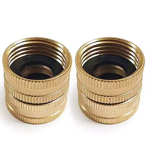 Garden Hose Brass Adapter Set - 3/4 in.