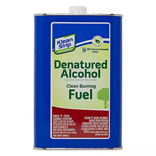 Klean-Strip Green QKGA75003 Denatured Alcohol - 1 qt.