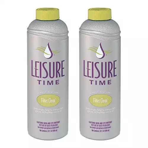 Leisure Time Spa Filter Soak - 1 qt. - 2 Pack