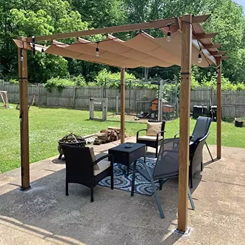 Outdoor Retractable Pergola