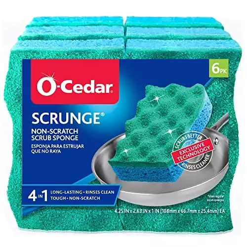 O-Cedar Multi-Use Scrub Sponges - 6 Pack
