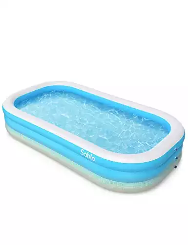 Inflatable Pool - 118 in. x 72 in. x 20 in.