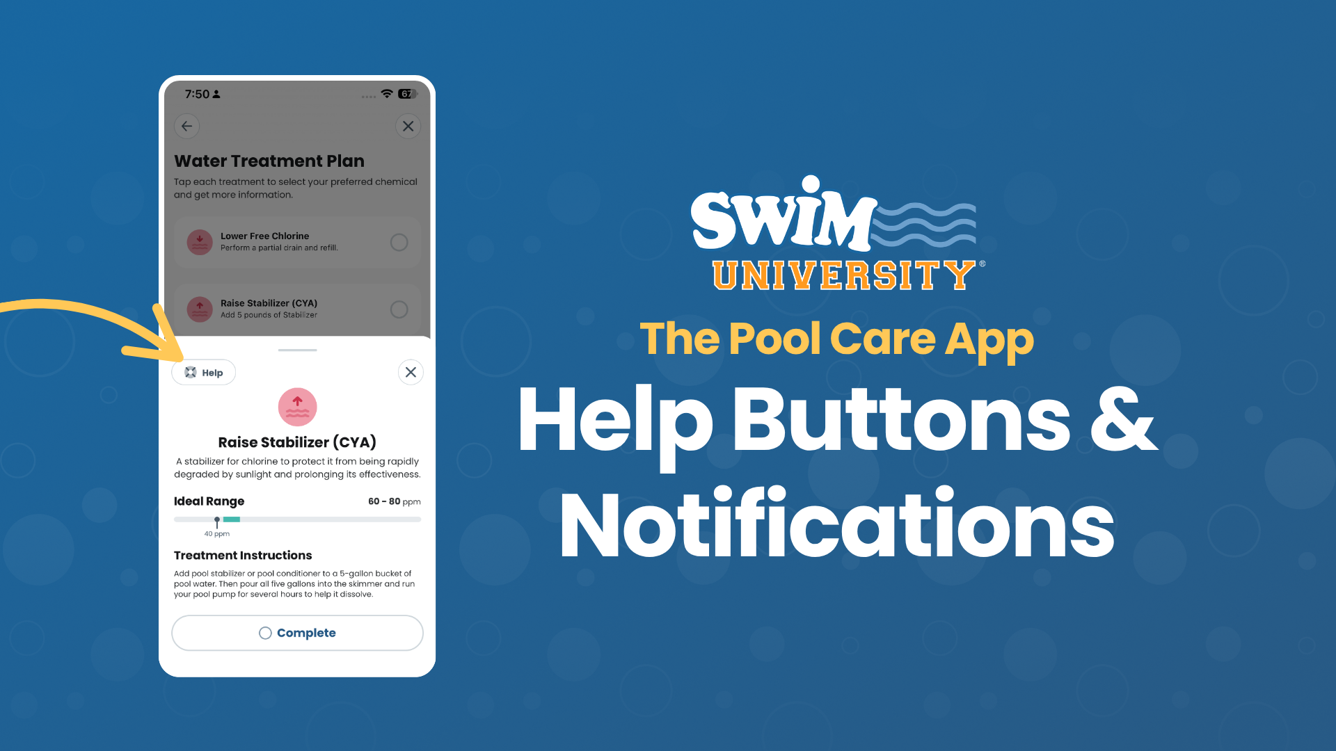 New Help Buttons and Notifications