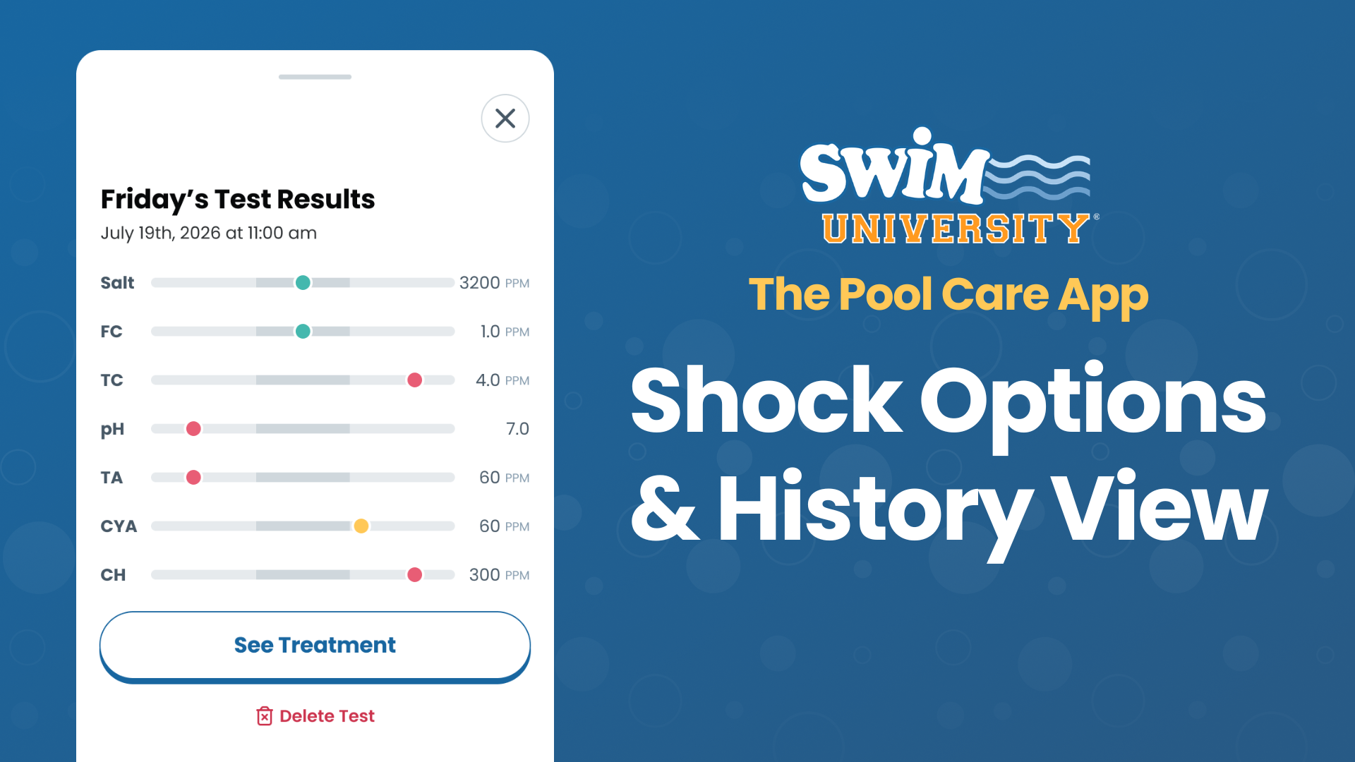 Smart Shock Options And Cleaner History View
