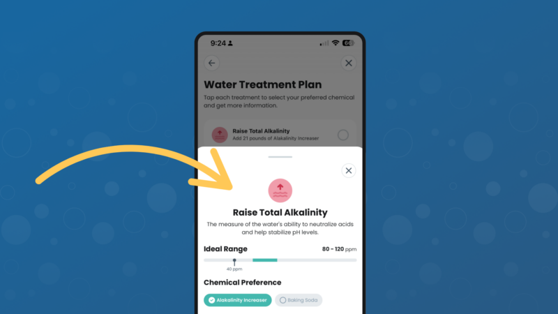 A Smarter Way To Track Your Treatments 1 App update water treatment popup sheet
