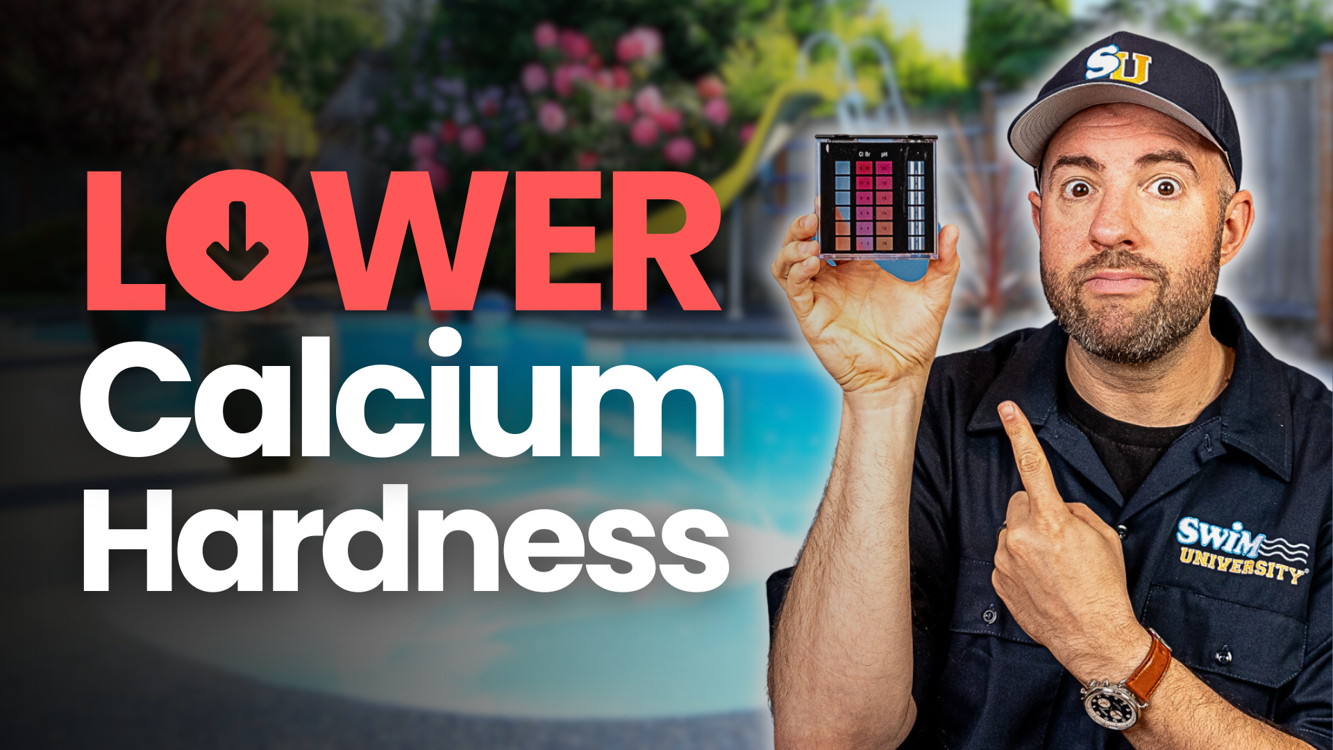 How to Lower Calcium Hardness in a Pool