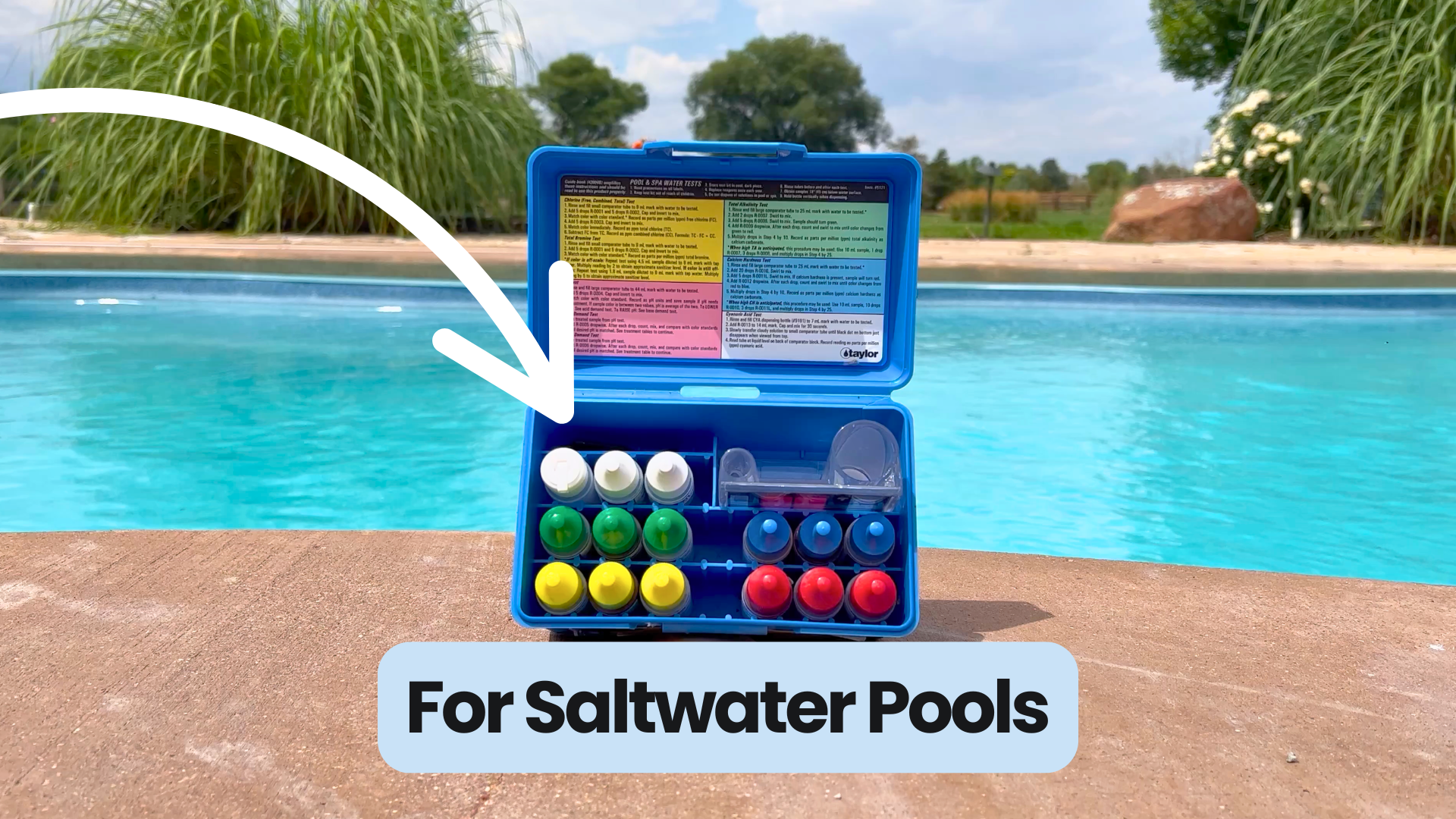 The Best Pool Test Kit For Saltwater Pool Owners in 2026