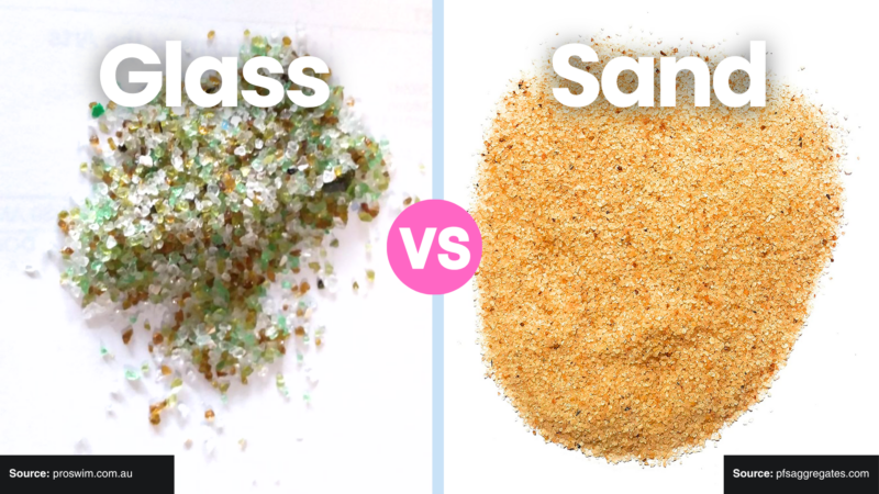 Filter Glass Vs. Sand: Which Pool Filter Media Is Better? 1 Pool filter glass vs sand