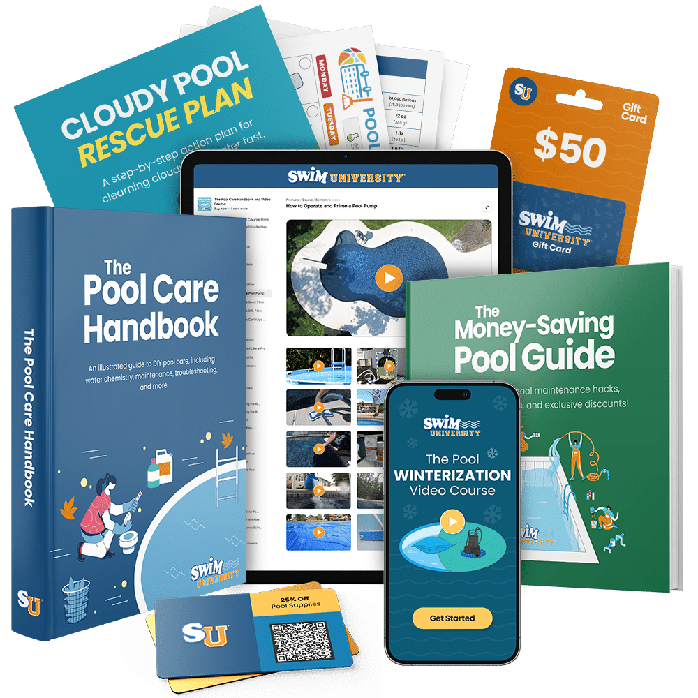The Total Pool Care Bundle Items
