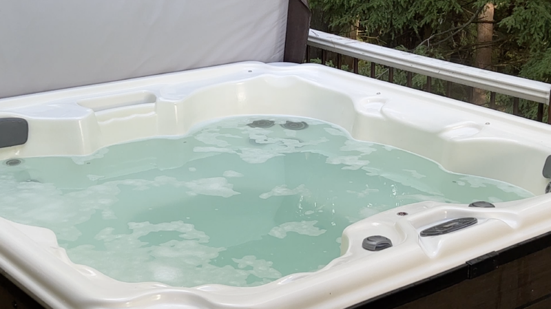 Cloudy Hot Tub Water