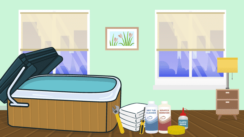 Hot Tub Repair: How To Quickly Fix Cracks and Scratches