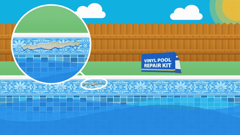 Flex Seal 0.3-ft Pool Vinyl Repair Patch Kit in the Pool Liner